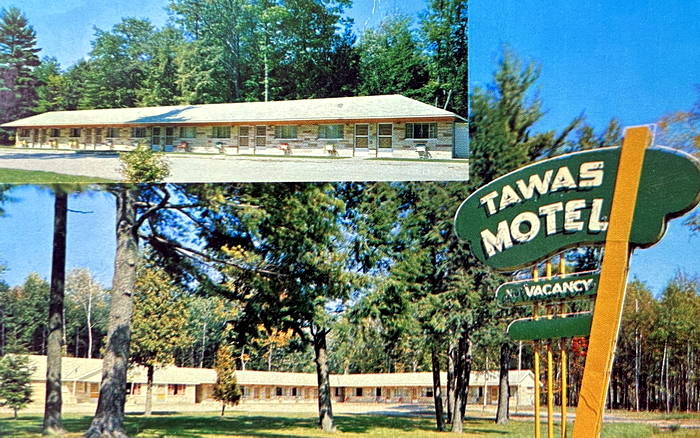 Tawas Motel (Tawas Inn) - Old Postcard Shots